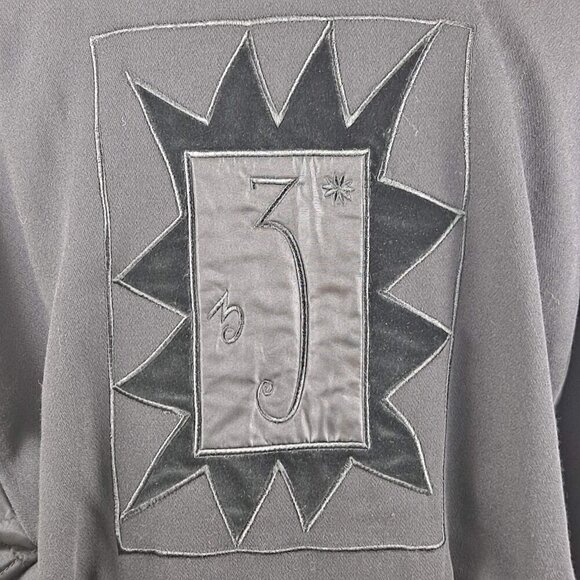 Laurel EU Size 42 (US 12) Black Button Front Jacket Velvet Trim Embroidery Wool - Picture 9 of 13